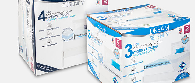 dream serenity 4 true support mattress topper walmart